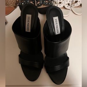 Steve Madden Black Heels Size 8 brand new